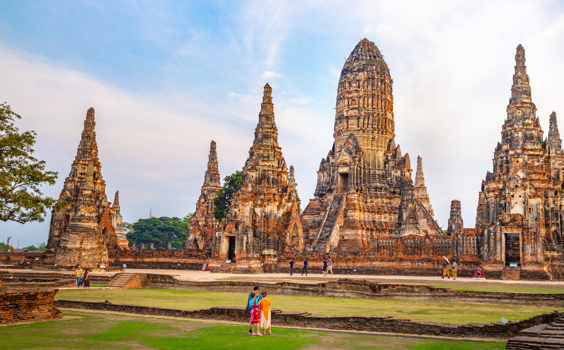 Wat Chai Watthanaram Ayutthaya, Thailand 7 day itinerary