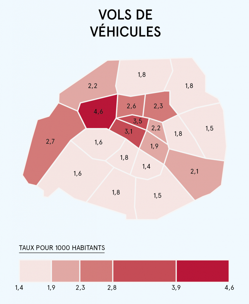 Paris crime rate 2018 - Paris Safety Tips - BonAdvisor