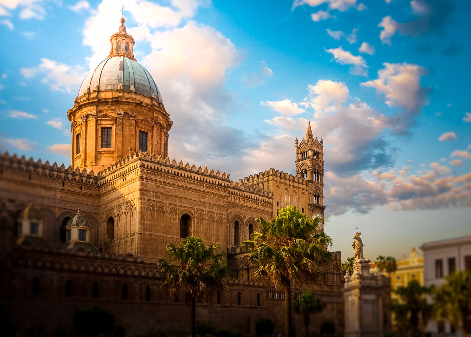 Palermo Cathedral - Sicily itinerary 1 week