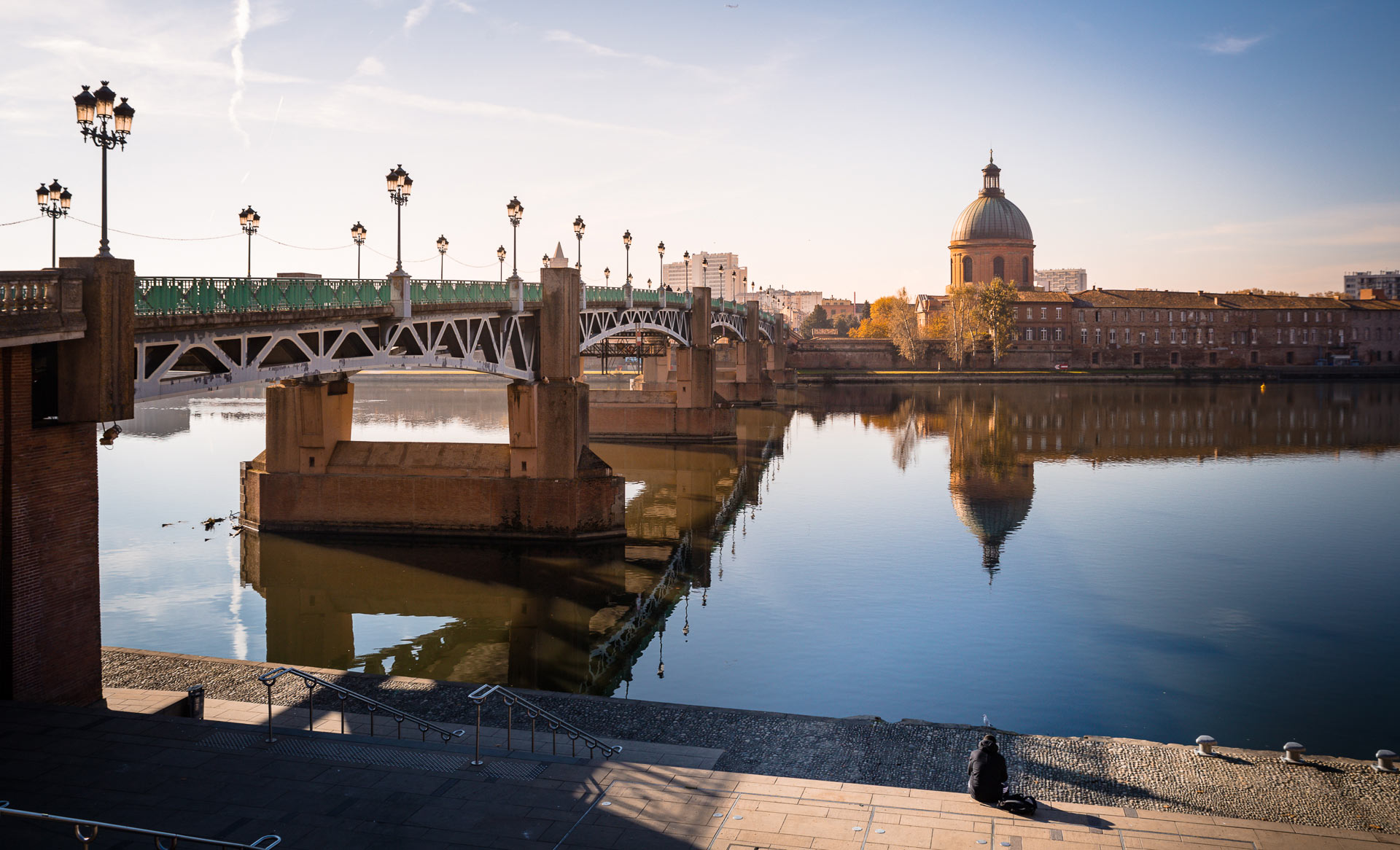 View of the Garonne and the Dome of Grave - 3 days in Toulouse itinerary