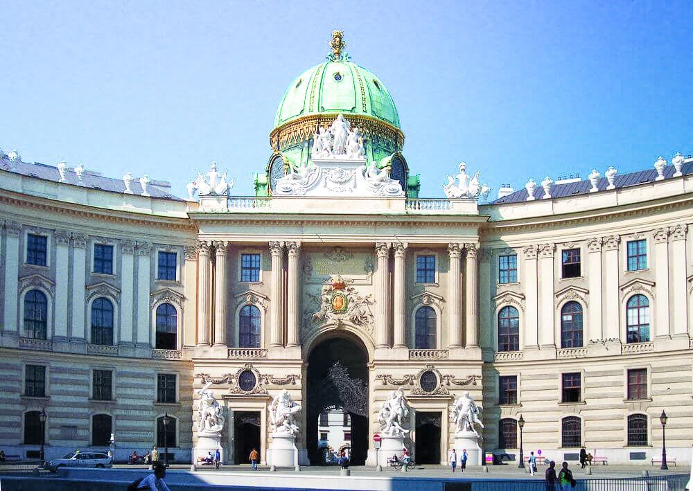The palace of the Hofburg in Vienna - a week in Austria itinerary