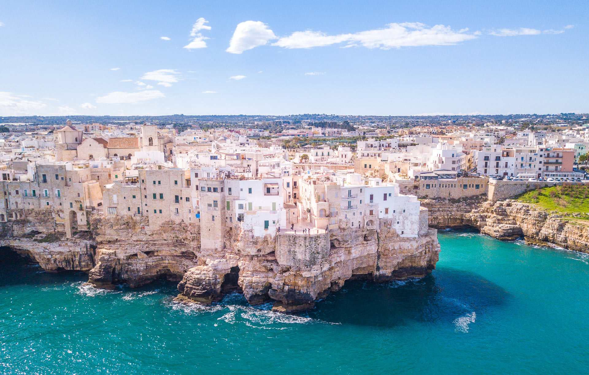 cliff of Polignano a Mare - Bari things to do