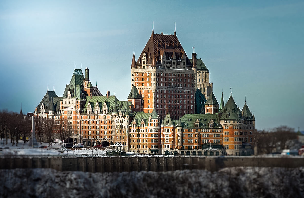 The Frontenac castle - 2 weeks Quebec Itinerary