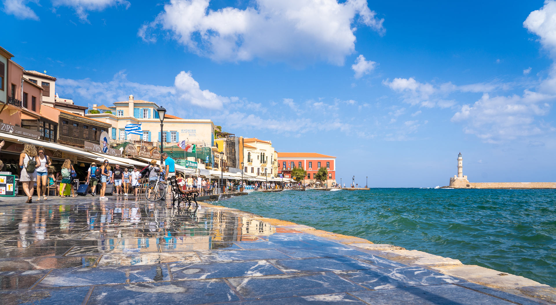 The old Venetian port of Chania – 1 week in Crete itinerary