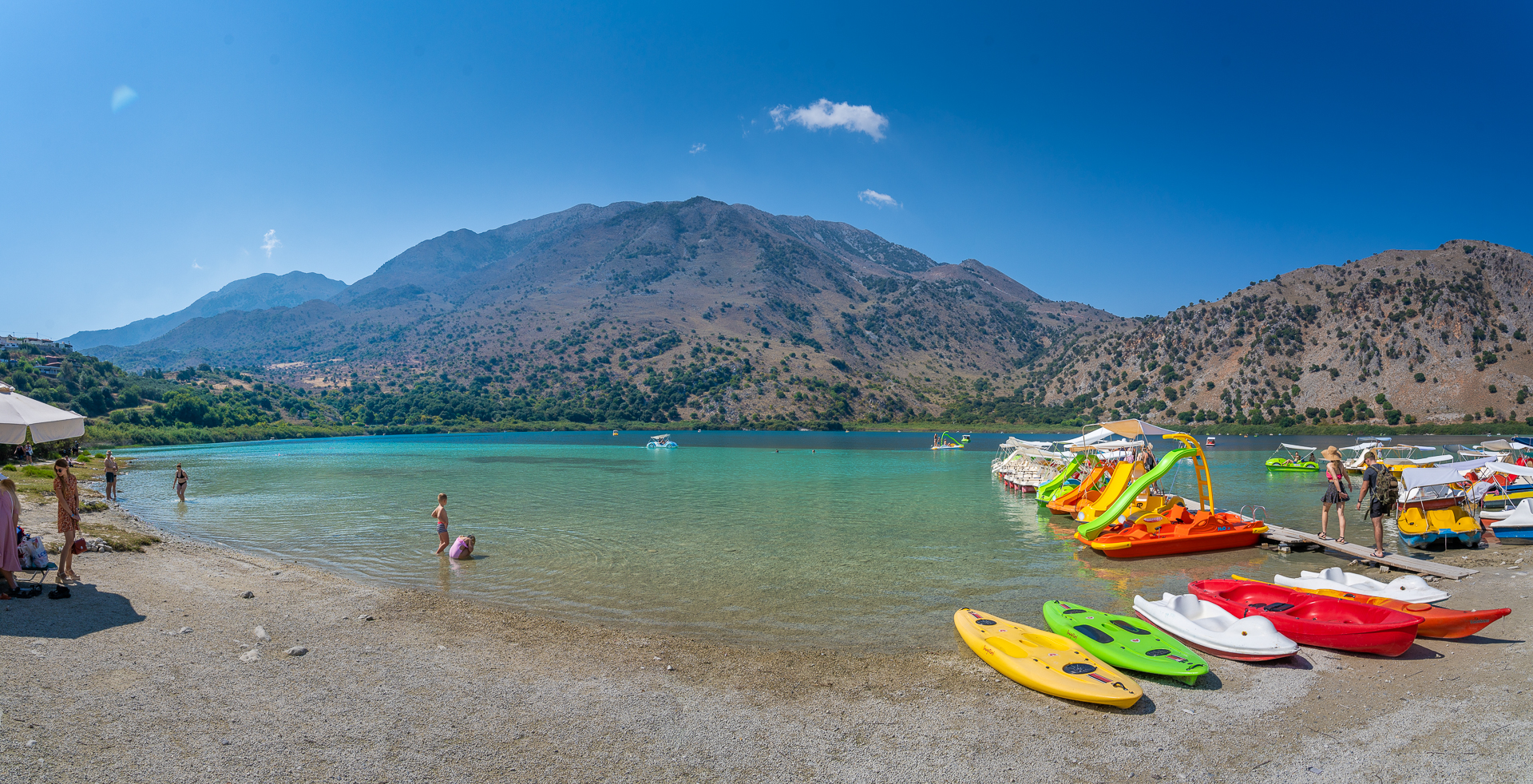 Kournas Lake - a week in Crete itinerary