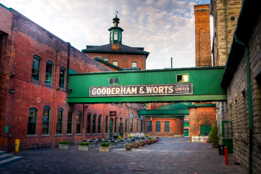 Toronto Distillery District - 3 days in Toronto - Toronto things to do