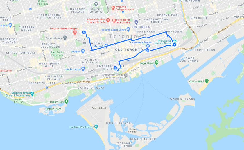 Day 1 itinerary in Toronto - 3 days in Toronto - Toronto things to do