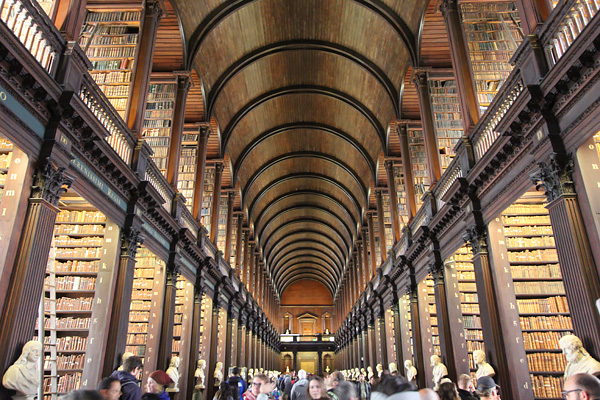 Old Library Book of Kells Dublin