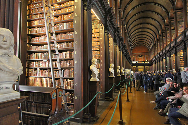 Old Library Book of Kells Dublin