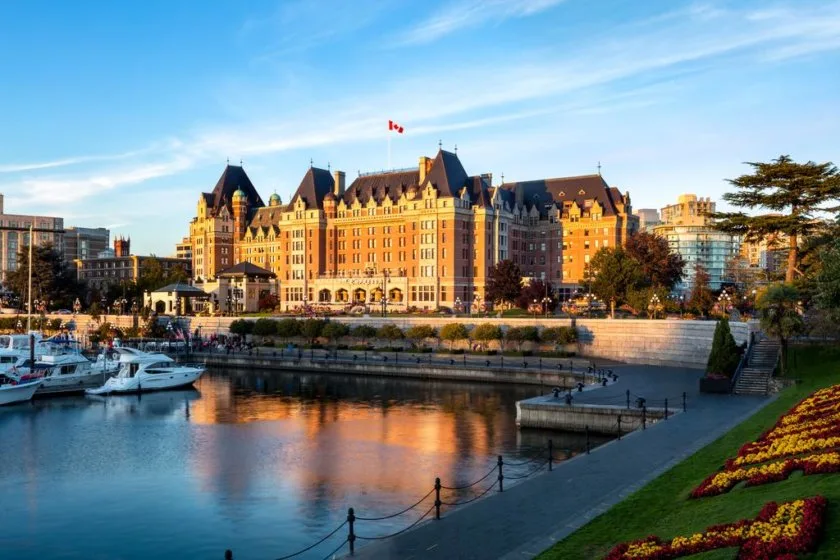3-week Canada itinerary, Fairmont Empress Hotel