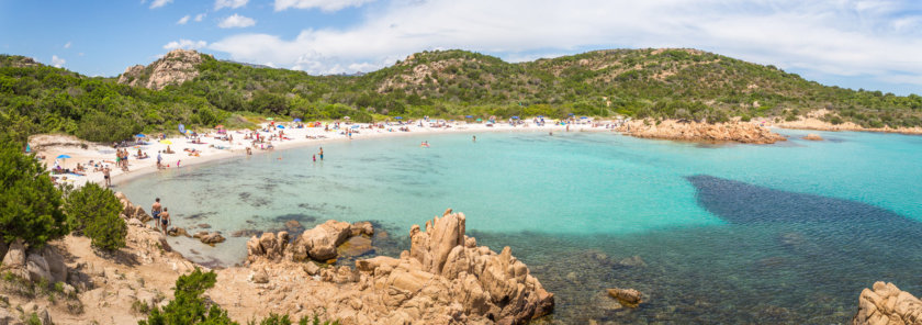 The Plage del Principe, south of the Costa Smeralda - 3 days in Maddalena Archipelago - Maddalena things to do