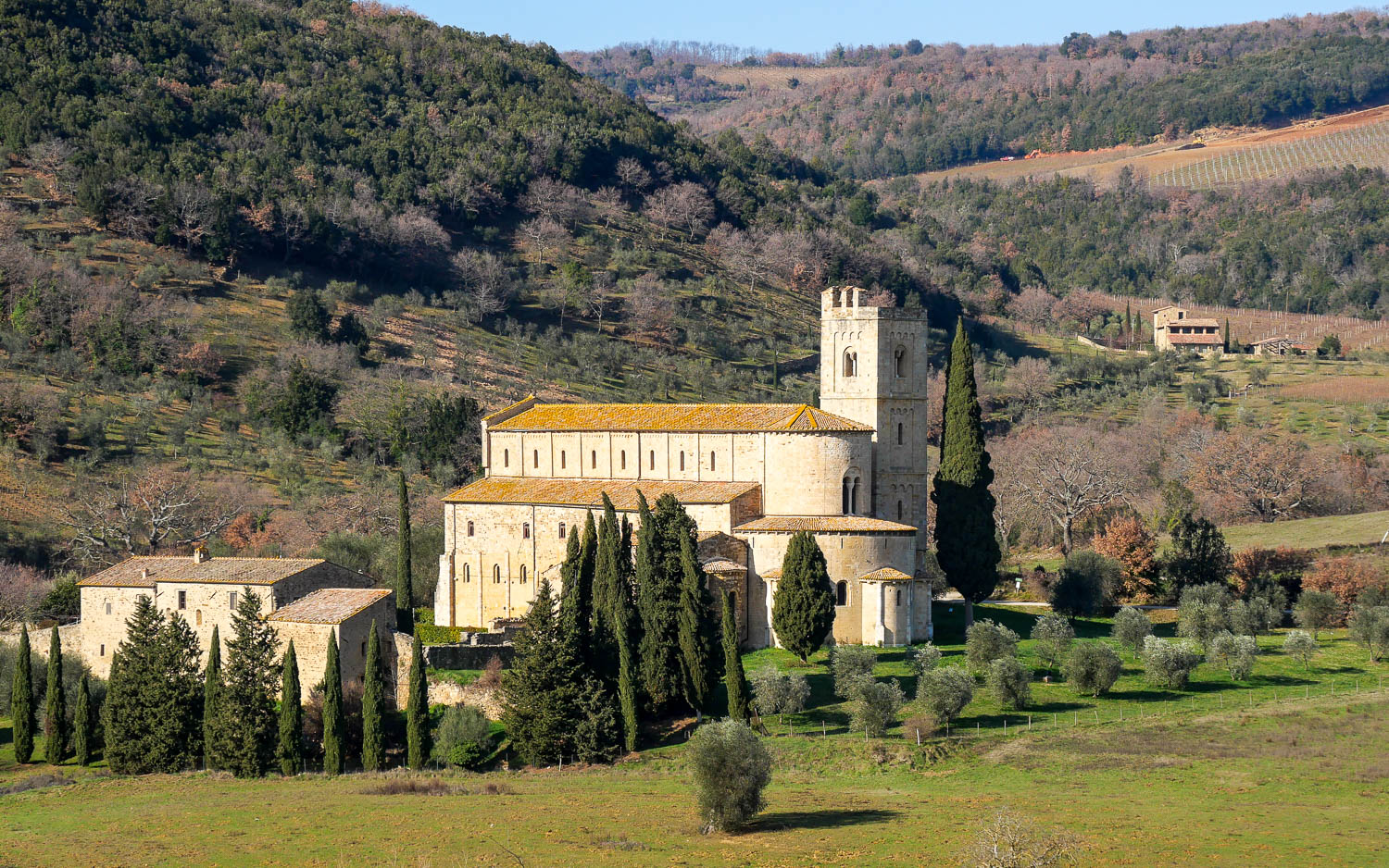 Abbey of Sant'Antimo - Tuscany itinerary - Tuscany things to do