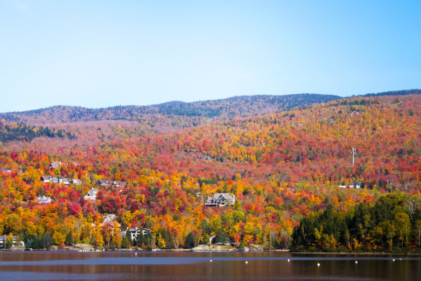 View of Mont Tremblant, Quebec - best things to do in Montreal - 3 day itinerary