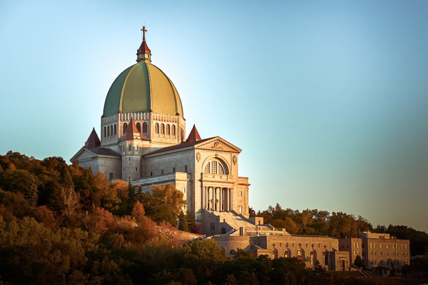Saint Joseph's Oratory, on the side of Mount Royal - best things to do in Montreal - 3 day itinerary