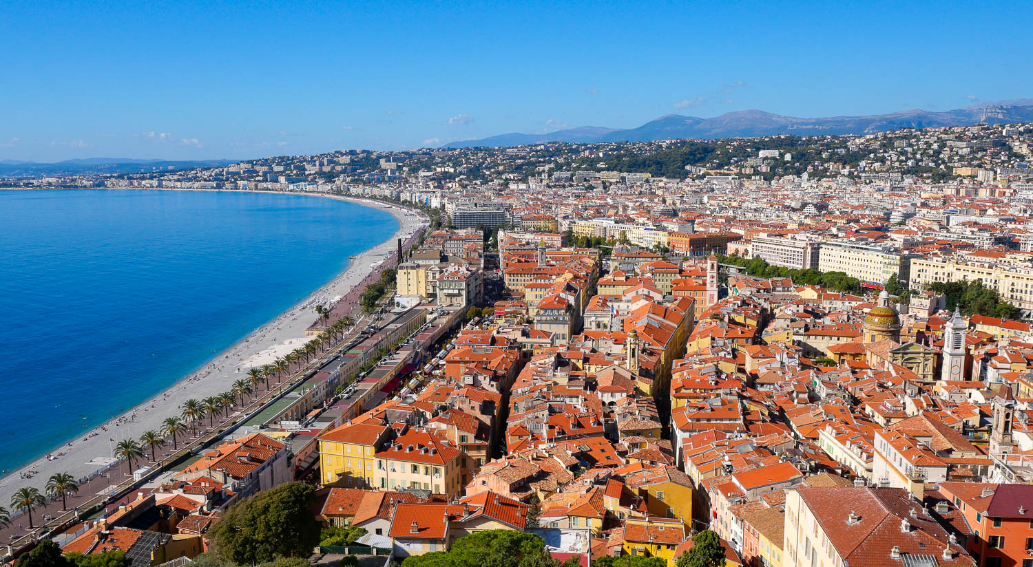 Panorama of the city of Nice - 2 Days Nice itinerary - Nice things to do