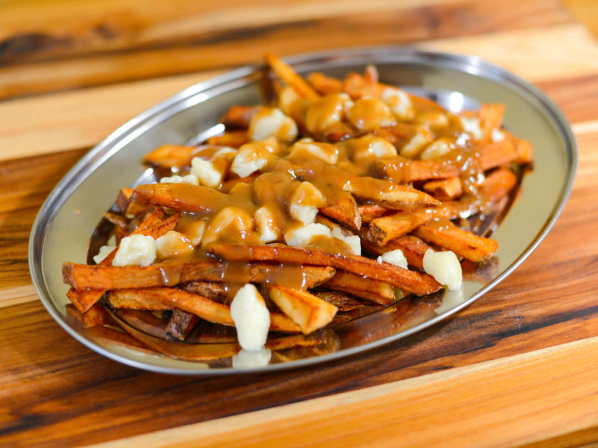 The traditional poutine - best things to do in Montreal - 3 day itinerary