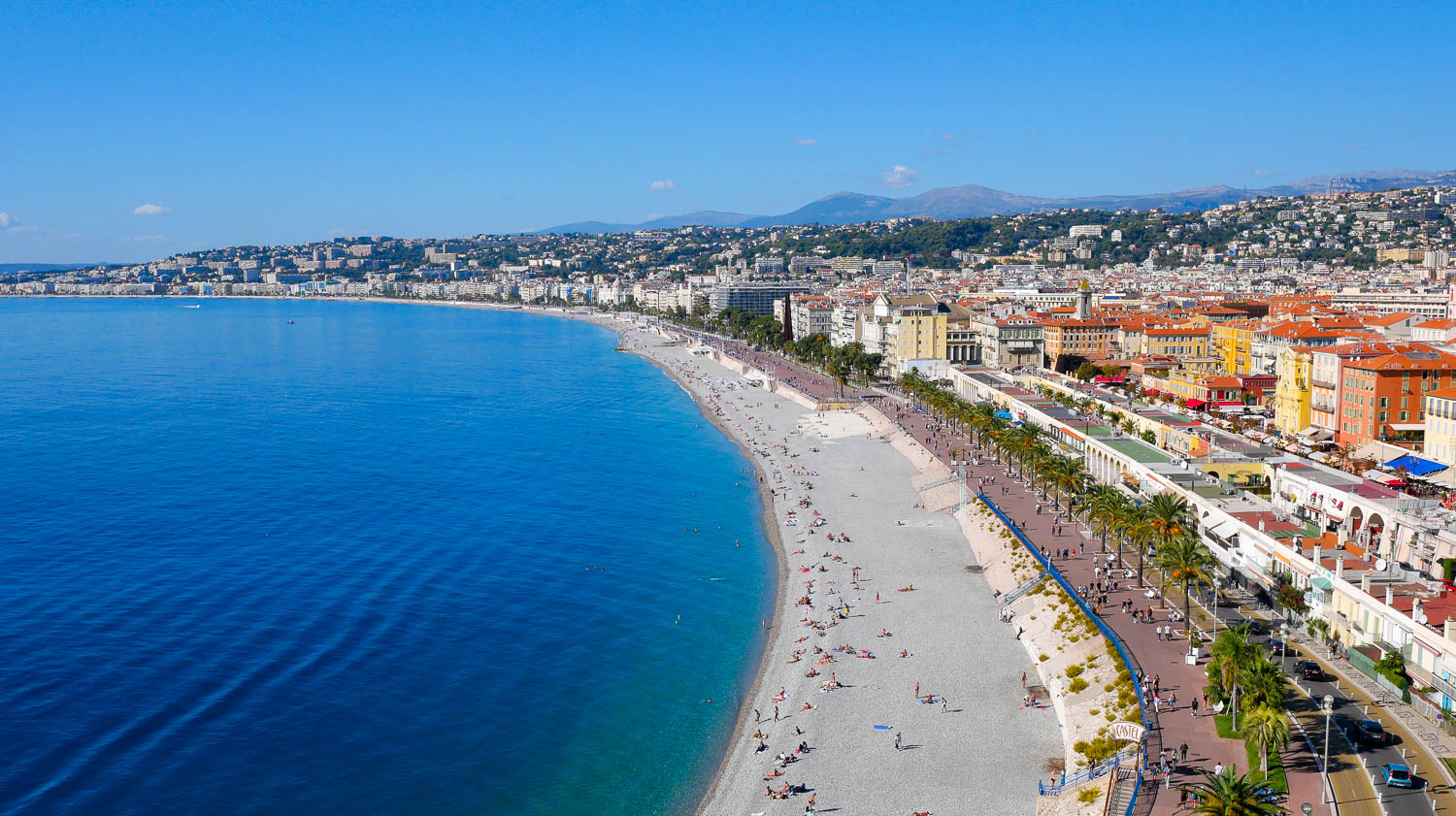 The view of Nice from the Bellanda Tower - 2 Days Nice itinerary - Nice things to do