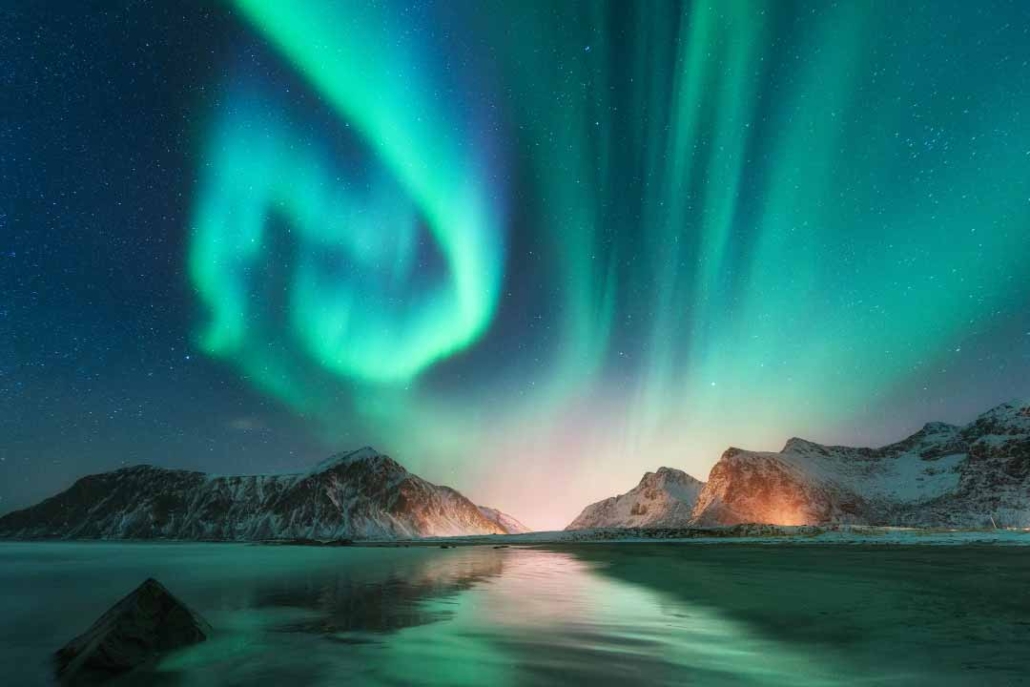 Aurora borealis tour Lapland