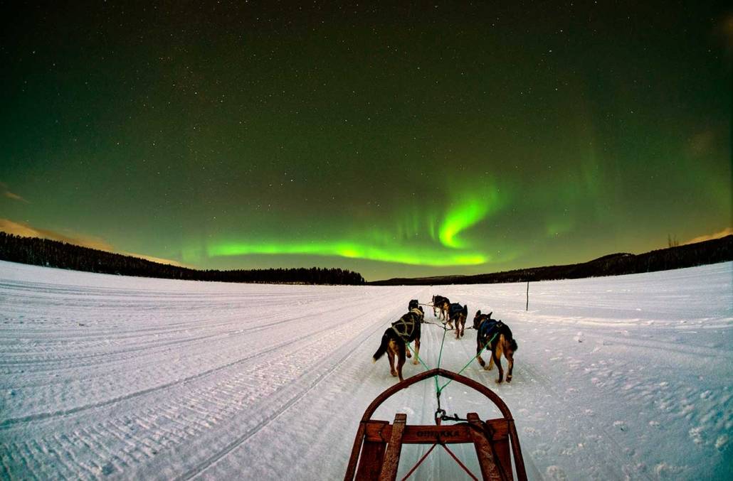-Swedish Lapland Northern Aurora