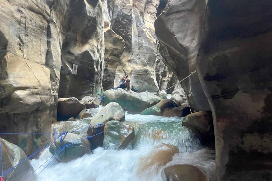 Wadi Mujib - Jordan itinerary