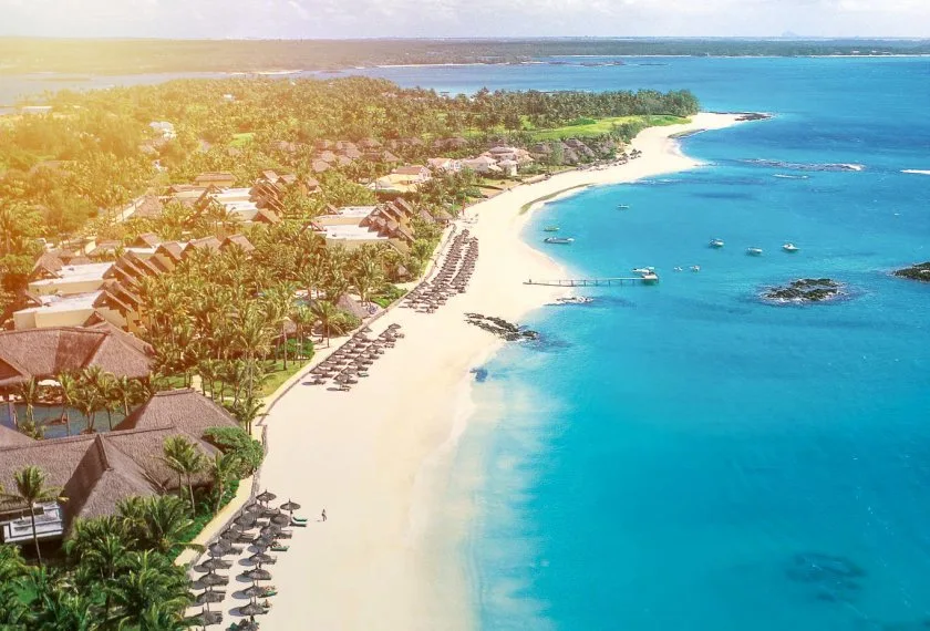 Bellemare Beach - the most beautiful beach in Mauritius
