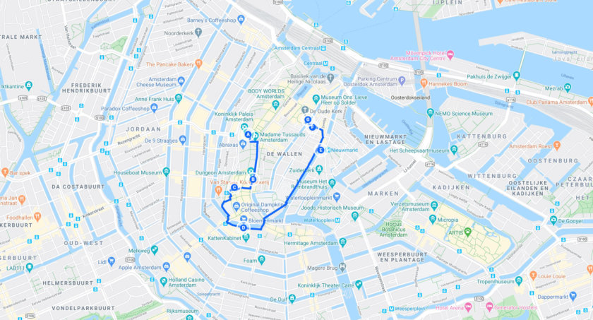 itinerary-Amsterdam
