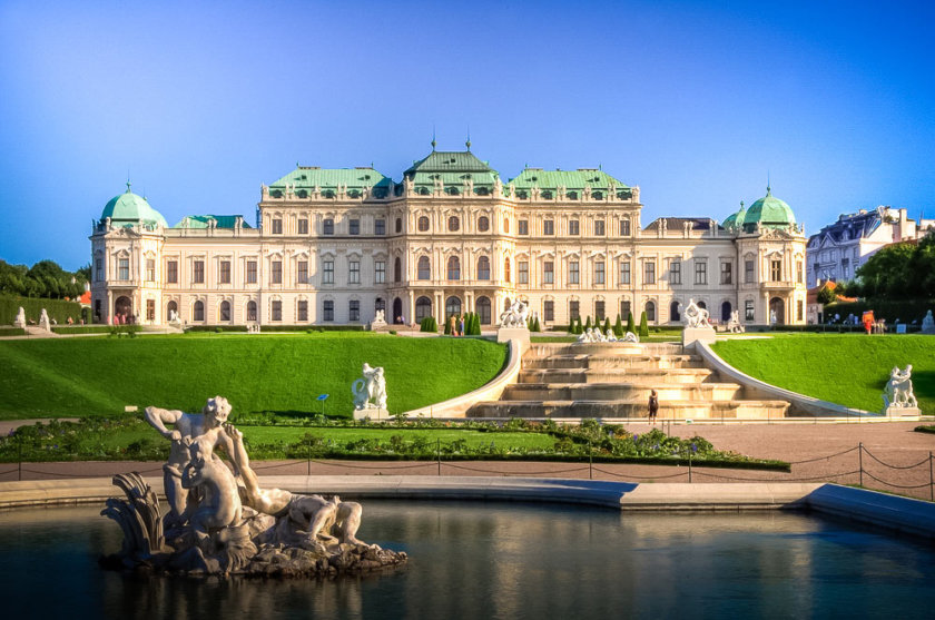 belvedere palace - Vienna itinerary - top things to do