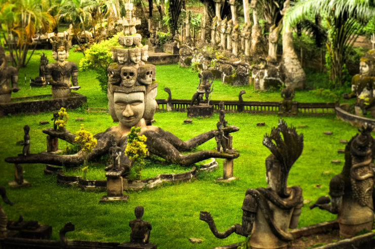 buddha-park - what to do in Laos