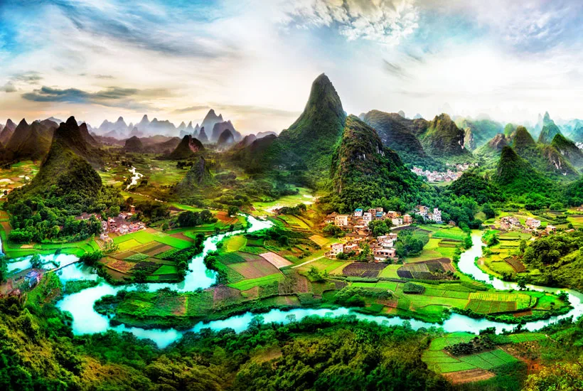 yangshuo - beautiful place to visit in China
