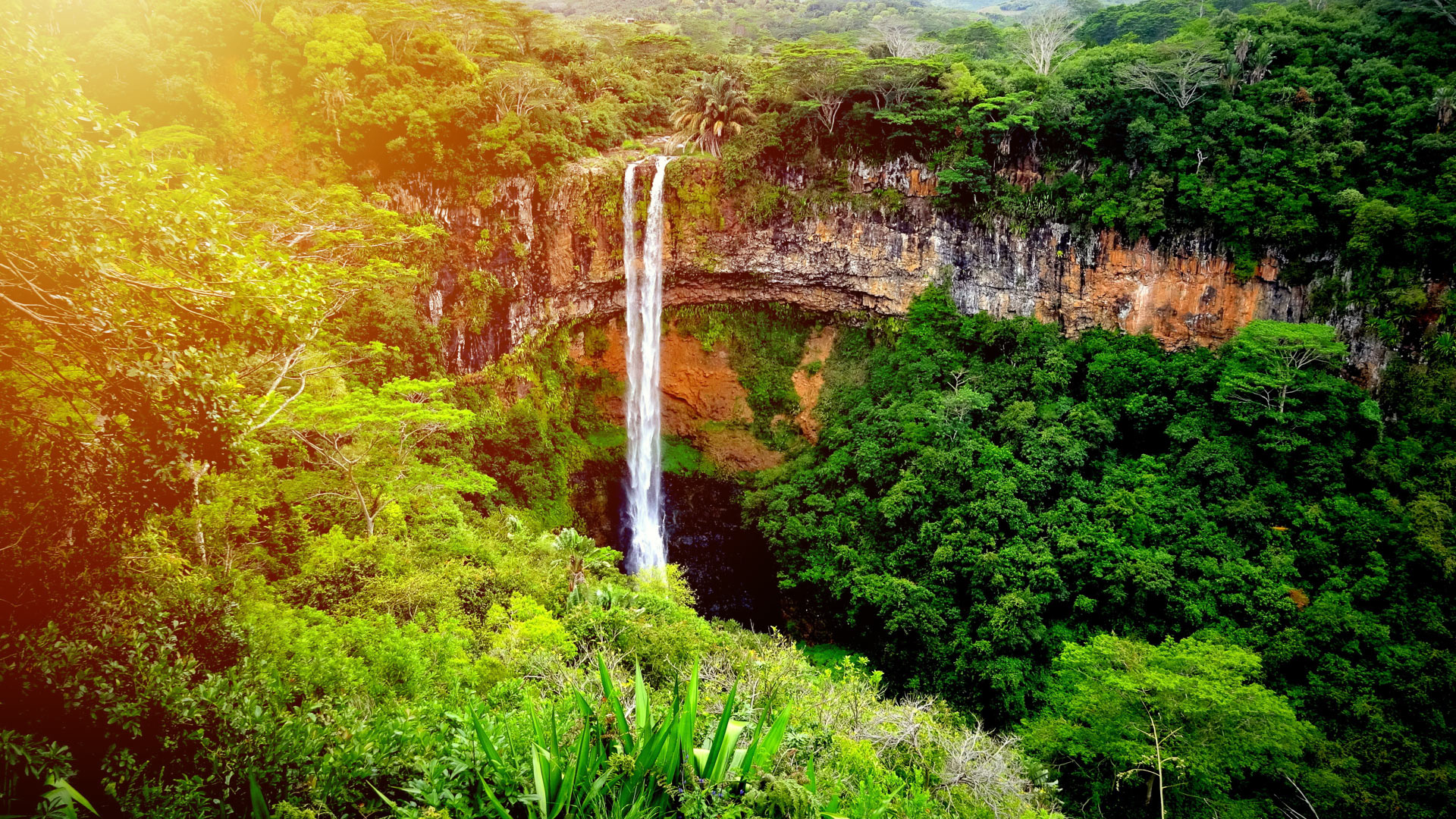 Chamarel Waterfall, 1 week in Mauritius