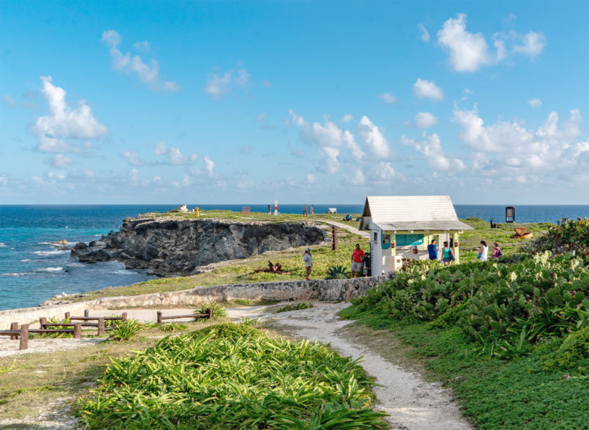 The sculpture park in Punta Sur, Isla Mujeres