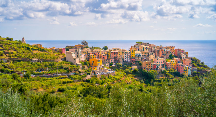 Corniglia, village because of the Cinque Terre