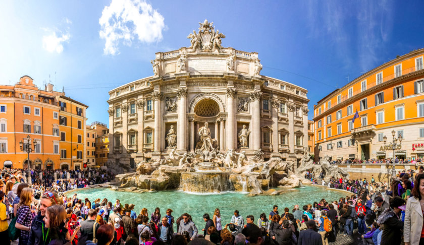 Trevi Fountain, day 3 itinerary
