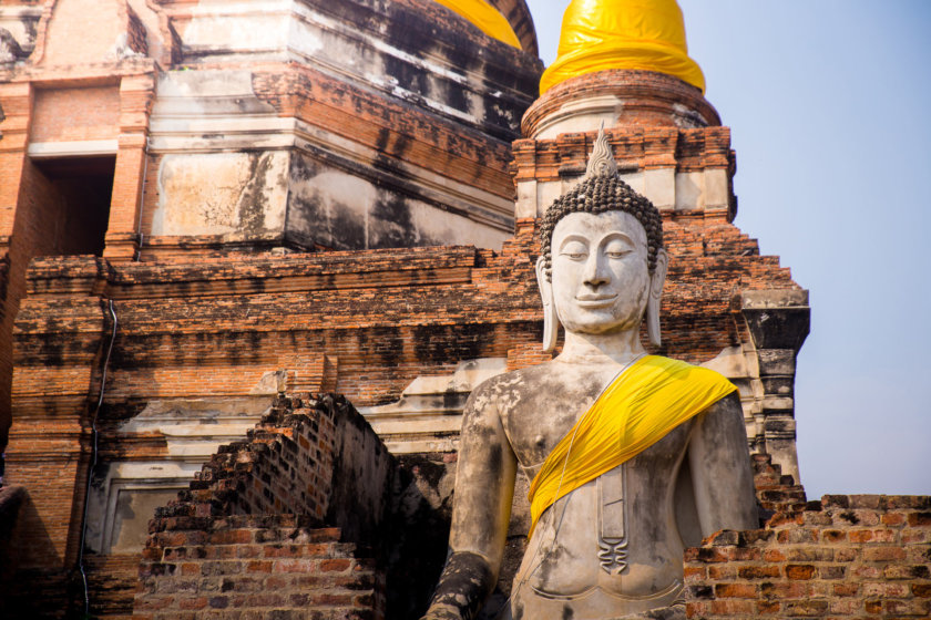 Wat Yai Chaya Mongkon Ayutthaya, Thailand itinerary 22 days