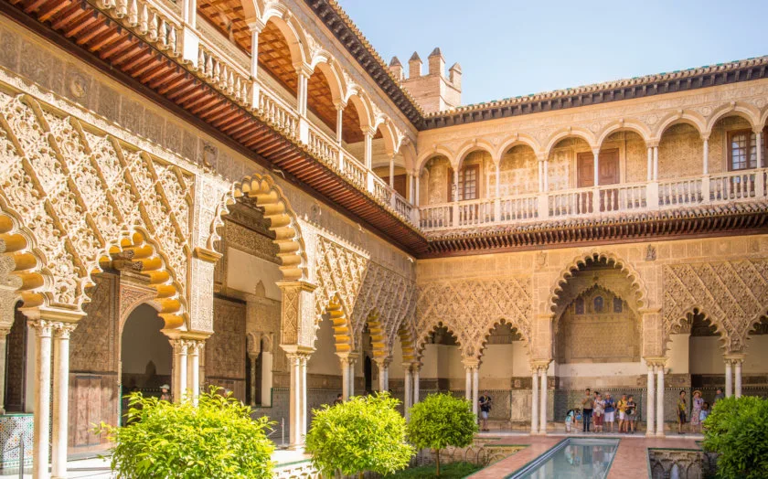 alcazar-Seville, Andalucia itinerary