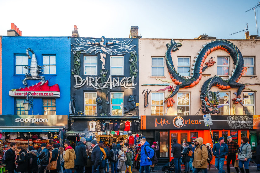 Camden town, 3 day London itinerary