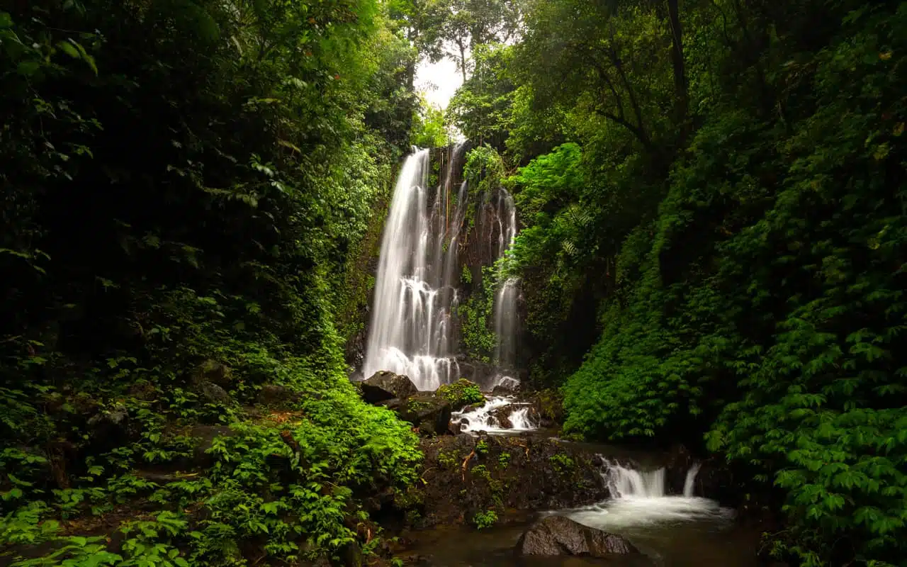 Labuan Kebo Waterfall, 2 weeks in Bali