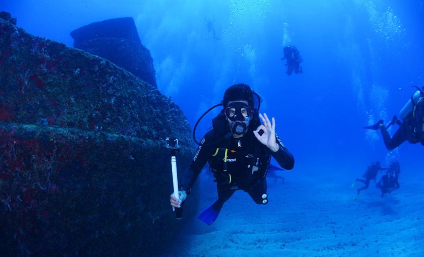 top diving site in Mauritius