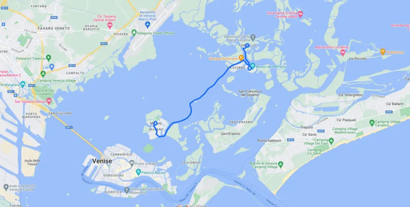 Venice itinerary