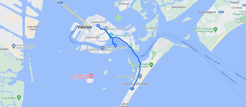 Venice itinerary