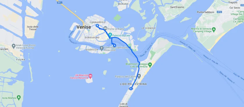 Venice itinerary
