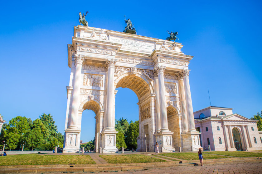 The Arch of Peace, Milan