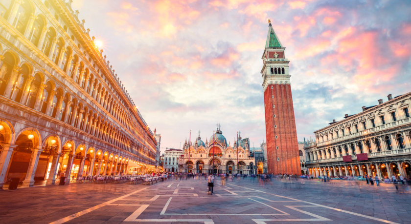 Piazza San Marco, Venice itinerary