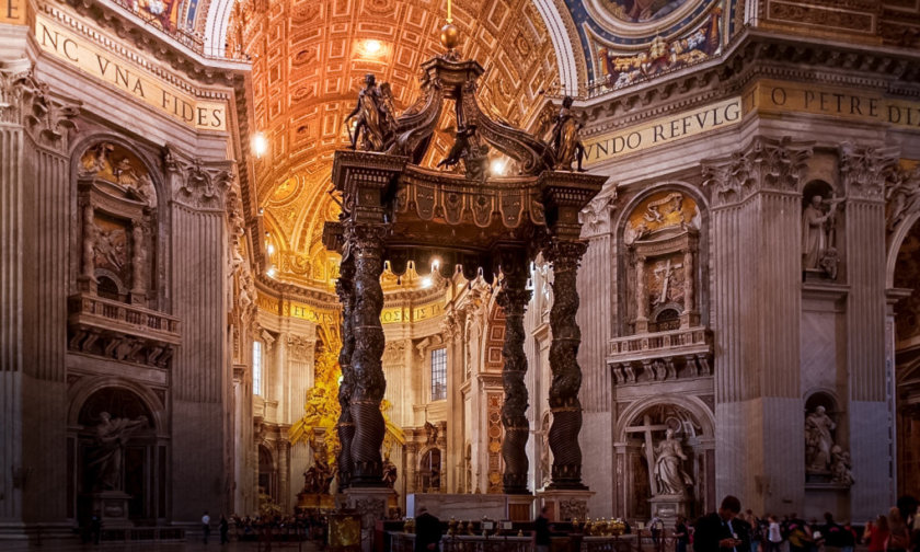 St. Peter's Basilica, Rome itinerary