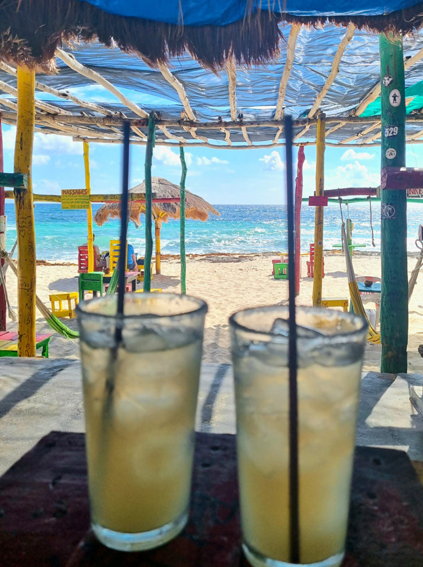 Cocktails, Rasta Bar, Punta Sur (Cozumel)
