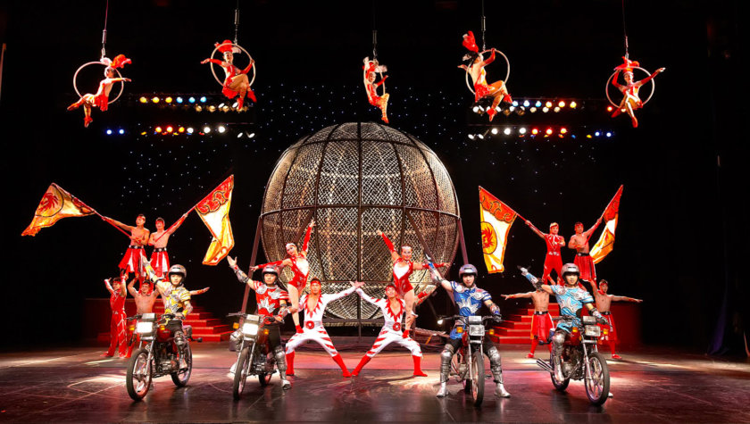 The ERA Intersection of Time act at Shanghai Circus World