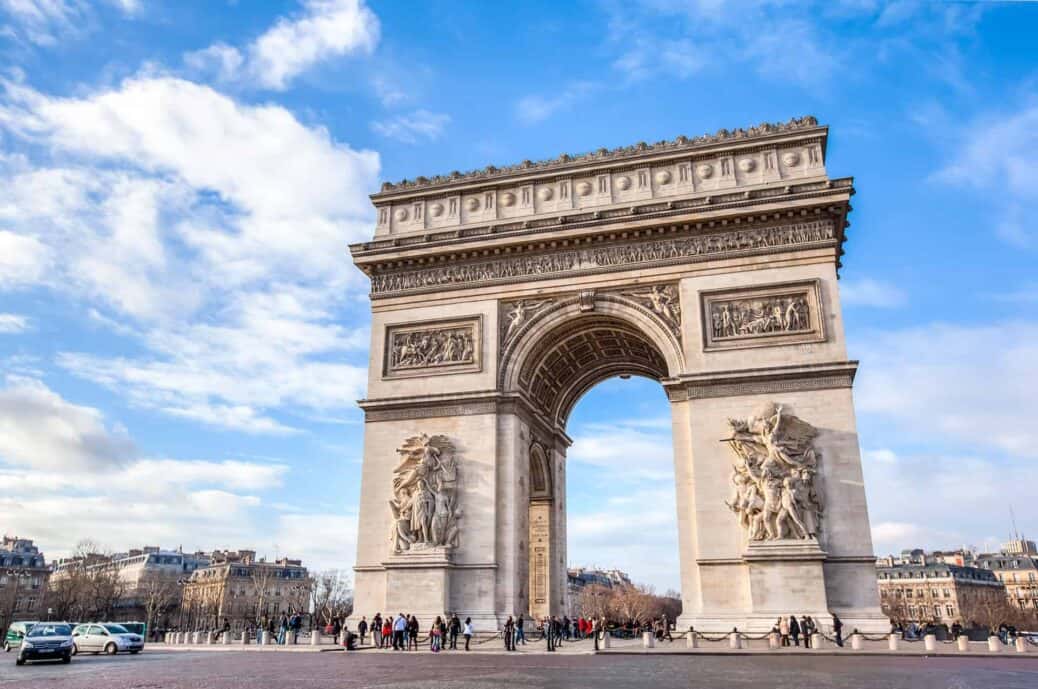 Arc de Triomphe, 2 days in Paris