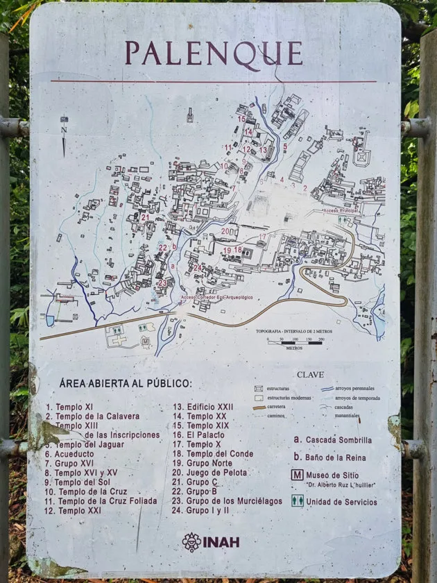 Palenque itinerary