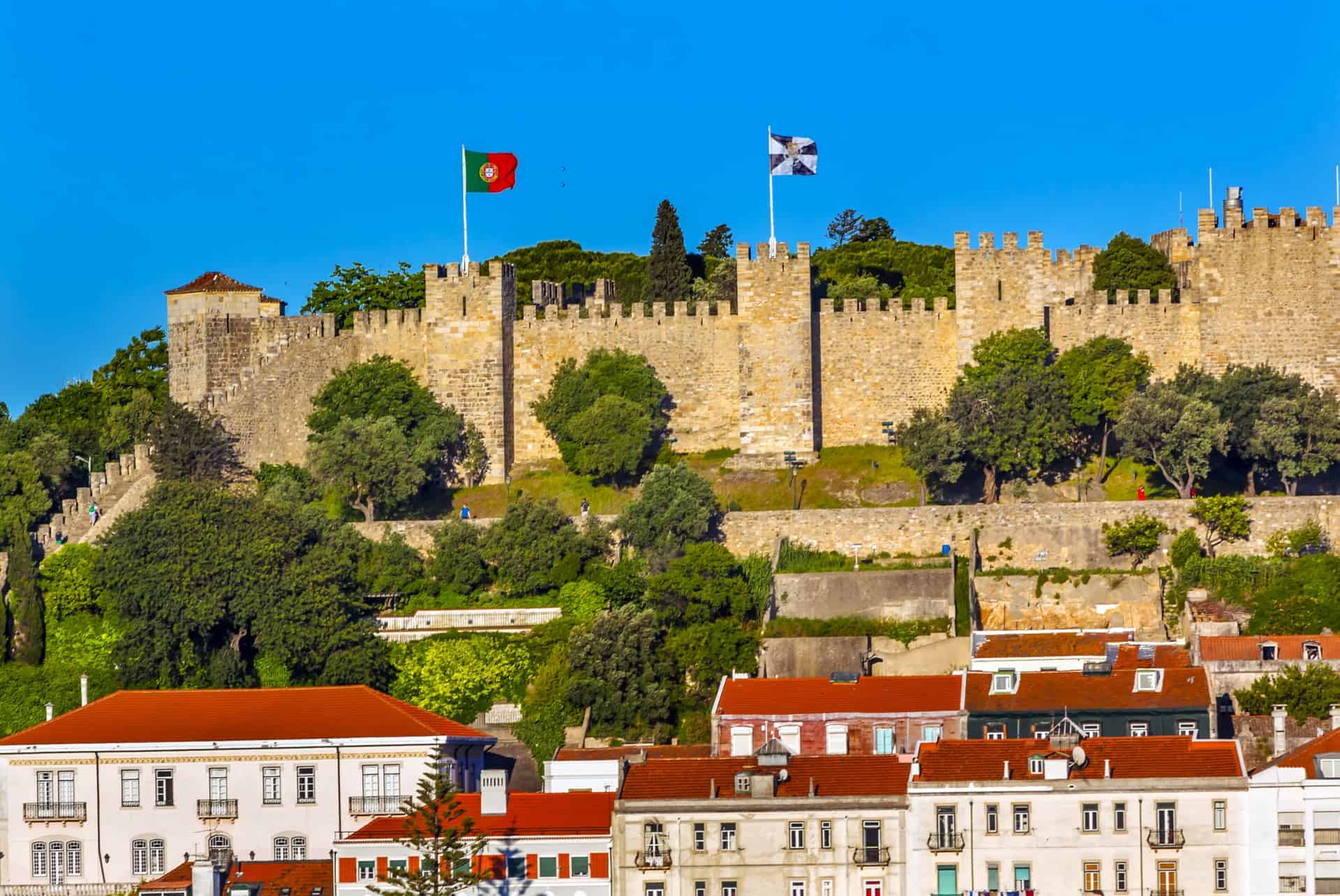 São Jorge Castle, Lisbon itinerary 3 days