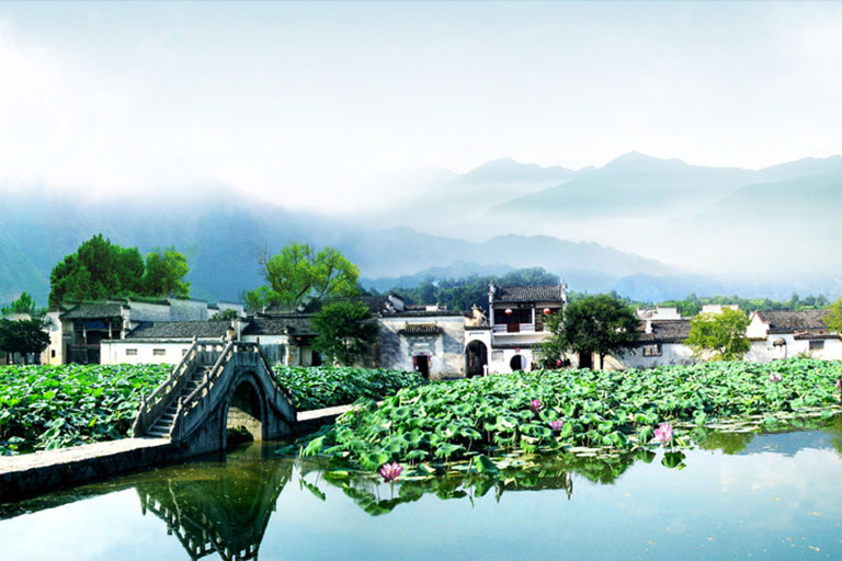 South Lake, hongcun itinerary, Anhui China